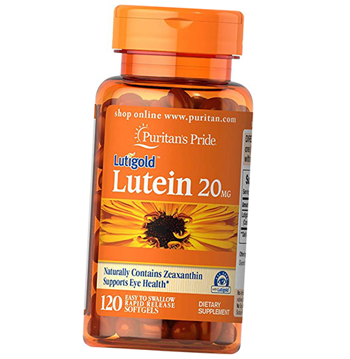 

Лютеин и Зеаксантин, Lutein 20 with Zeaxanthin, Puritan's Pride 120гелкапс (72367014)