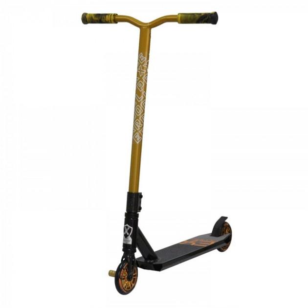 

Трюковый Самокат Explore Spade Upgrade 110 mm Золотистый (666КЕ)