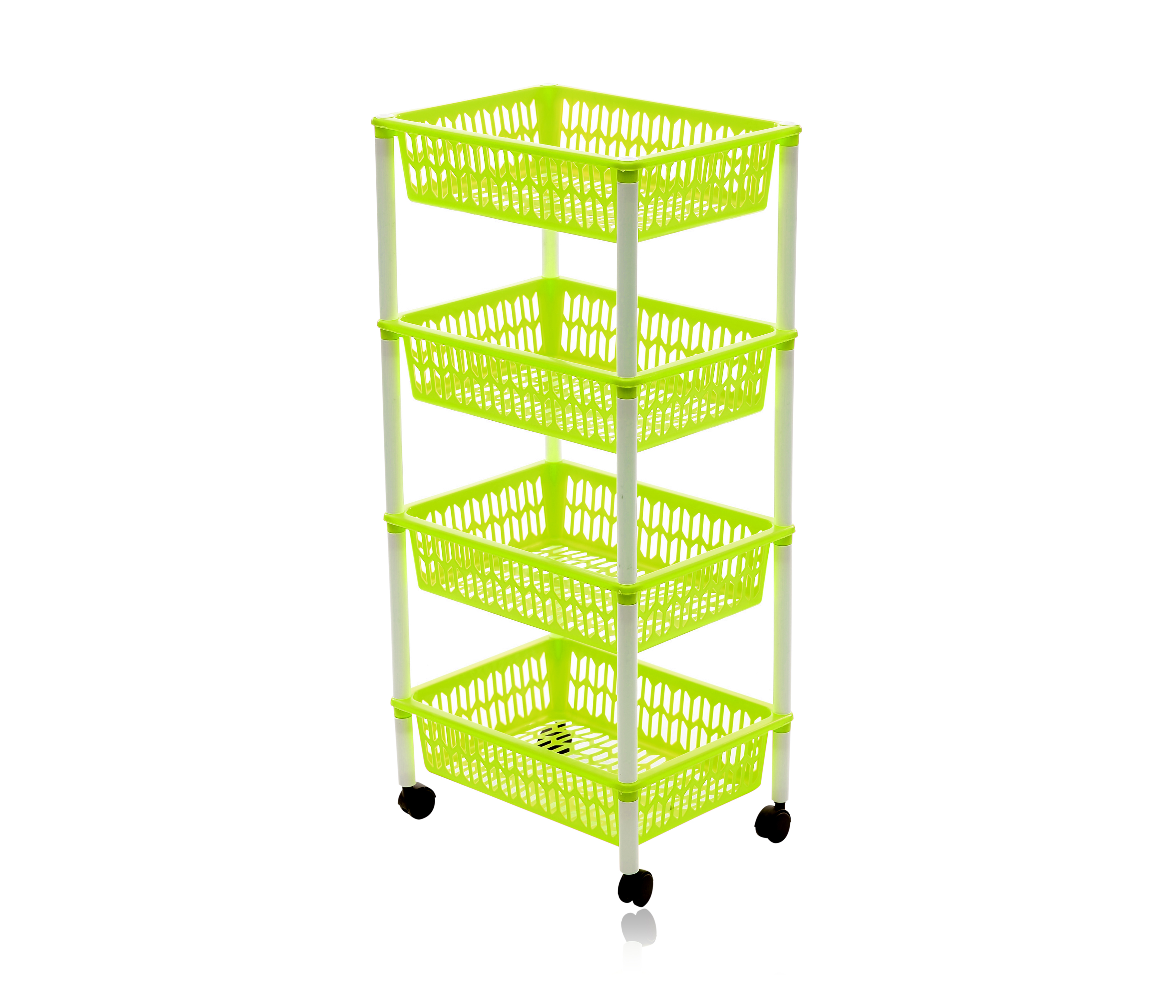 

Этажерка Heidrun Baskets 4-х ярусная, 40*30*89см Салатовая (HDR-15642)