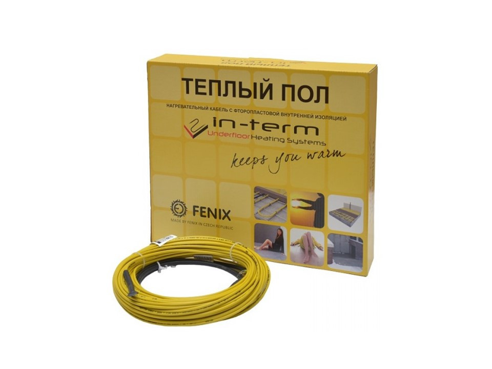 

Нагревательный кабель In-Therm 53 м / 5,3 м² - 6,4 м² / 1080 Вт