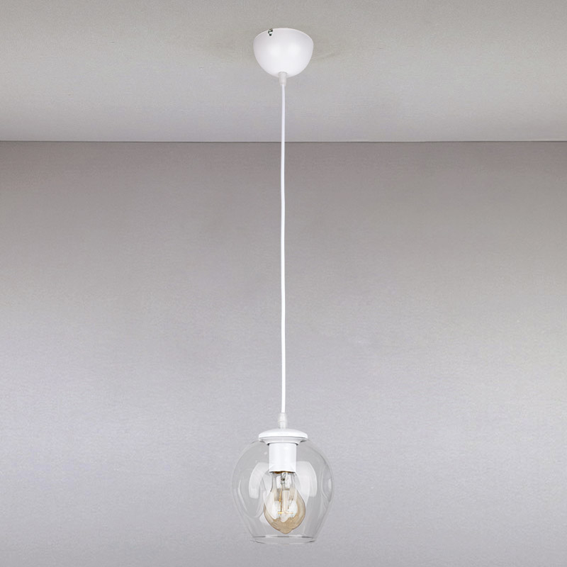 

Люстра Light House LS-13445-1 WH+CL белая