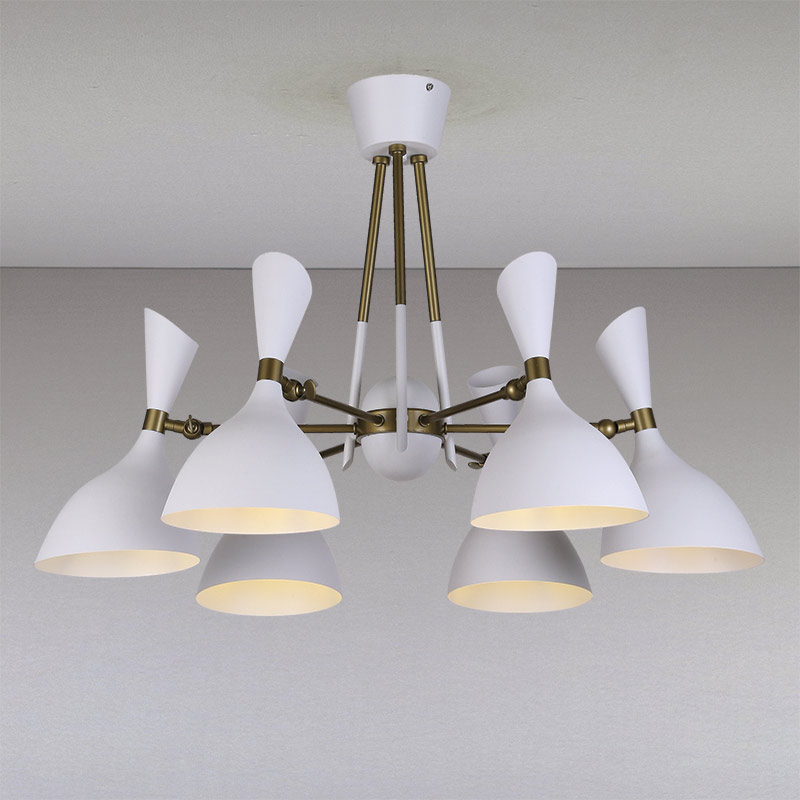 

Люстра Light House LS-13105-6 WH белая