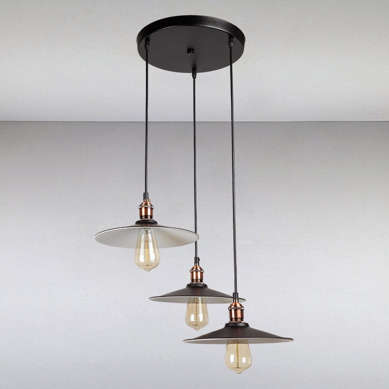 

Люстра Light House LS-13444-3 BK+WH 300 черная