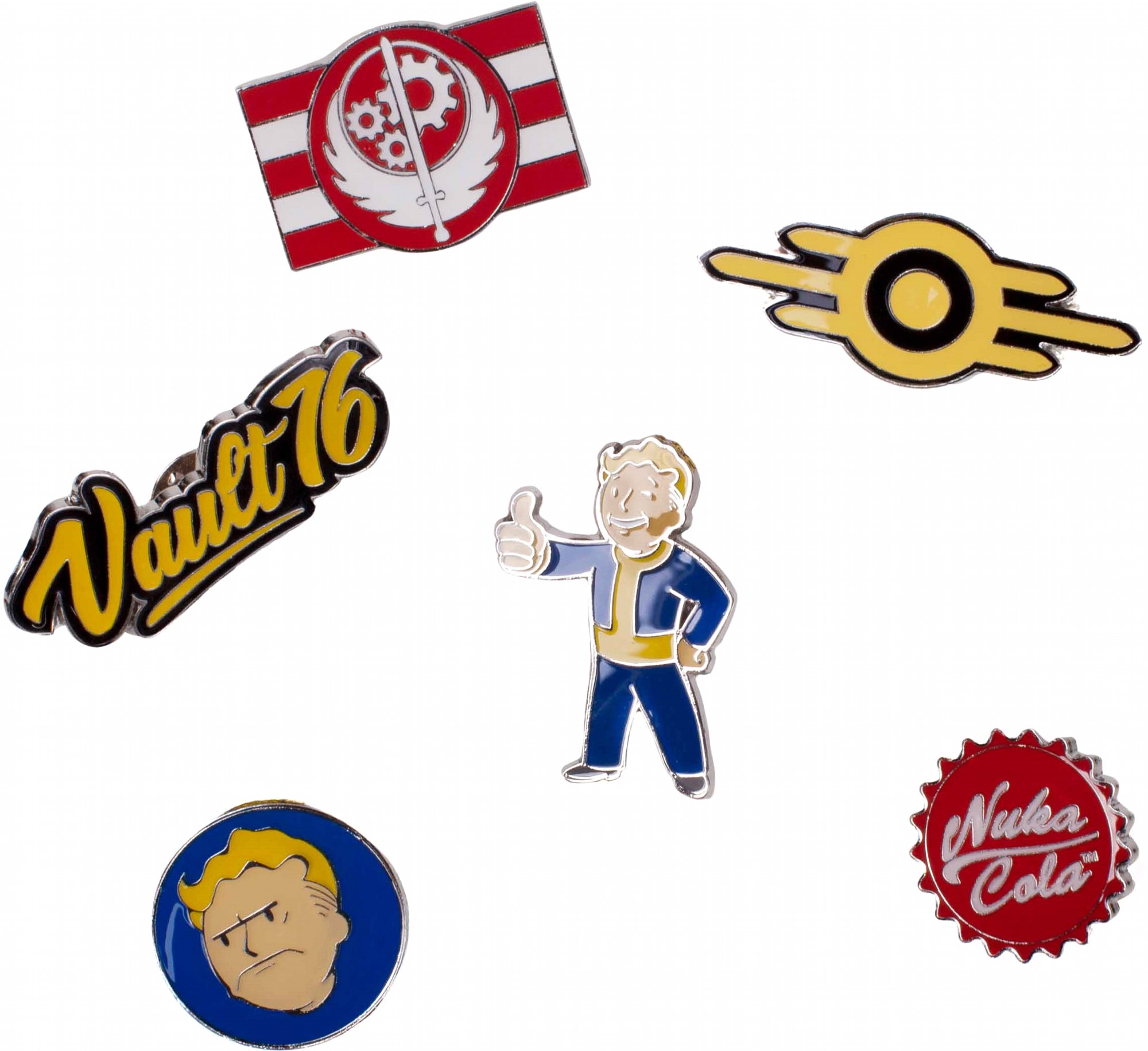 

Набор значков Difuzed Fallout 76 - Set Of 6 Metal Pins (PI601678FAL)