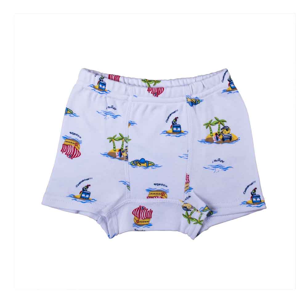 

Трусы Море Interkids 4 года 104 см Белый 3569