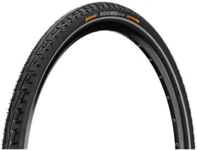 

Покрышка Continental Ride Tour Reflex 700 x 35C 28" x 1 3/8 x 1 5/8 37-622 Wire ExtraPuncture Belt Black (101156)
