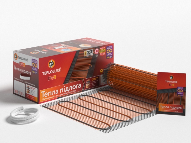 

Мат нагревательный Teploluxe ProfiMat 450 Вт/2,5 кв.м