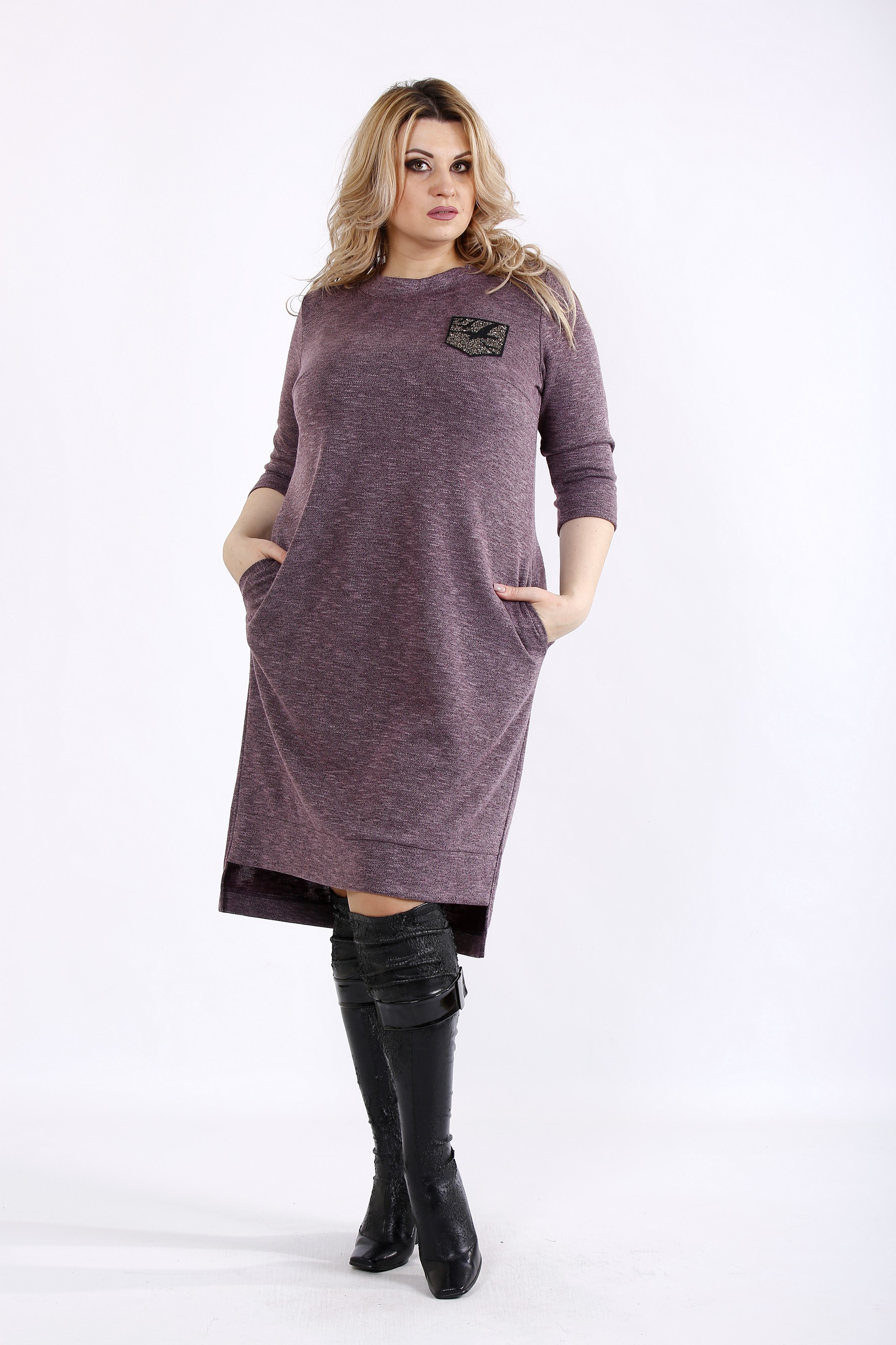

Платье GARRY-STAR 01086-2  Фиолетовый, Платье GARRY-STAR 01086-2 60 Фиолетовый