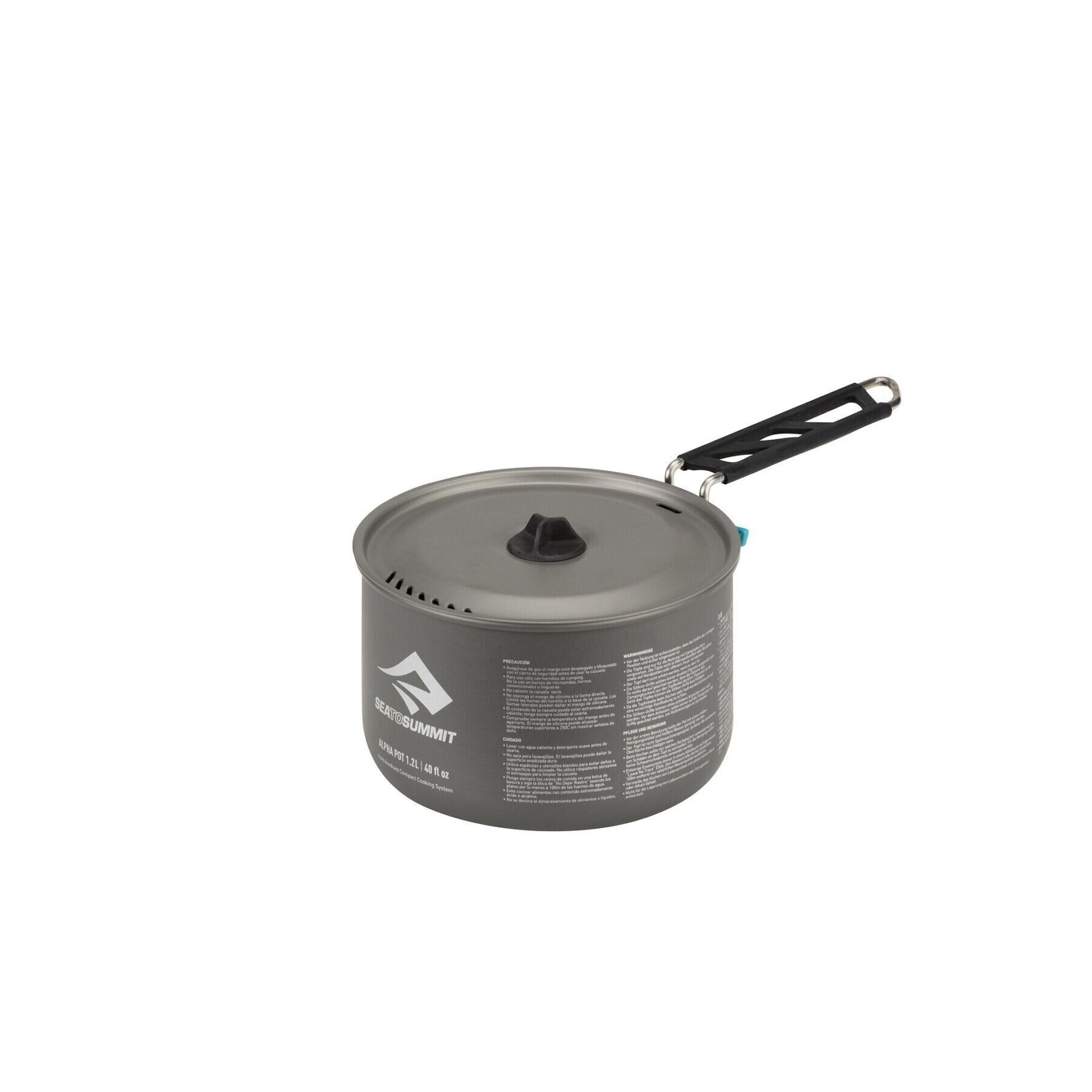 

Кастрюля Sea to Summit Alpha Pot with Stuff Sack 1,9L Grey STS APOTASSI1.9L