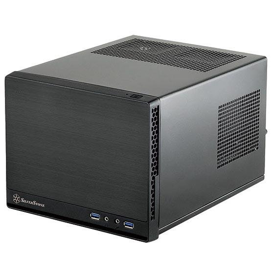

Корпус SilverStone SUGO SG13B-Q, MiniITX,USB3.0*2, пластик под алюминий (перед.пан.),безБП,черн.