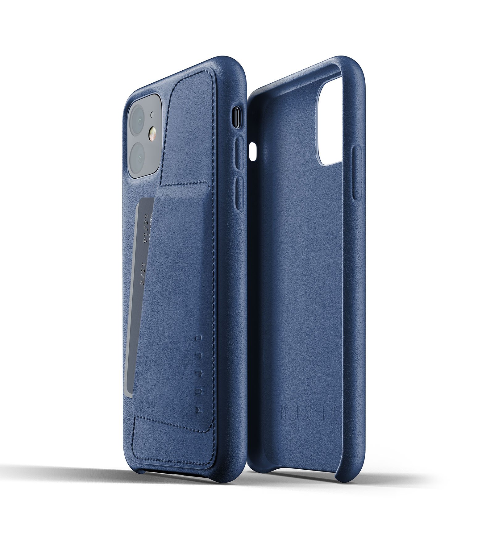 

MUJJO Full Leather Wallet для iPhone 11[MUJJO-CL-006-BL]
