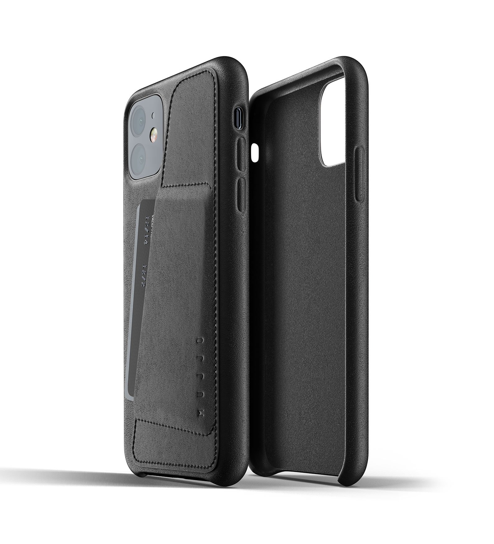 

MUJJO Full Leather Wallet для iPhone 11[MUJJO-CL-006-BK]