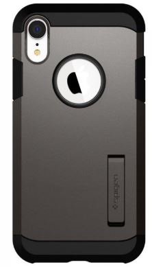 

Чехол Spigen для iPhone XR Tough Armor Gunmetal