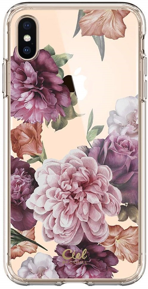 

Чехол Spigen для iPhone XS Max CYRILL Cecile, Rose Floral