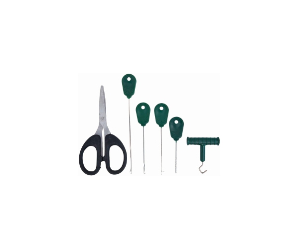 

Набор для бойлов CarpZoom Baiting Needle &amp Scissors Set (6шт) (арт.123418630563)