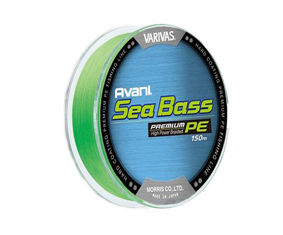 

Шнур Varivas New Avani Sea Bass Premium PE Green 150м #1.5 24.8lb (арт.3838RB-647570)