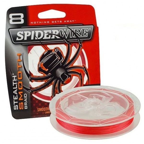 

Шнур Spiderwire Stealth Smooth 8 Red 0.14мм 150м (арт.38381422117)