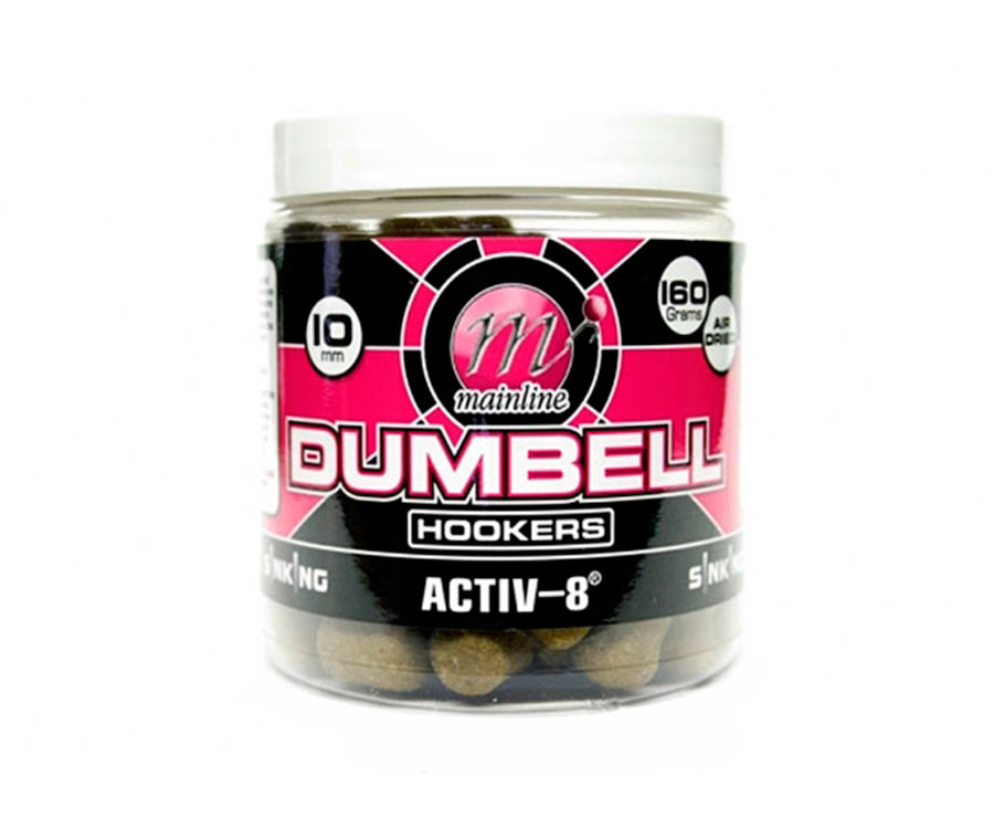 

Бойлы Mainline Dumbell Hookers Activ 8 10мм 160г (арт.3838M12006)