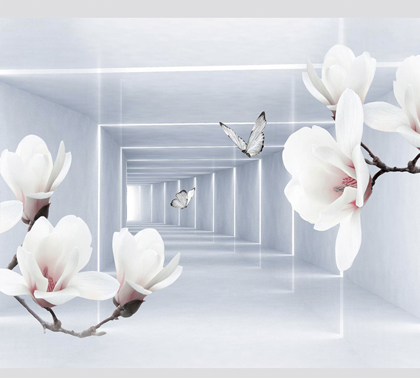 

3D Фотообои флизелиновые DeCors 3Д тоннель 300x270 см 3 сегмента (181066ф)