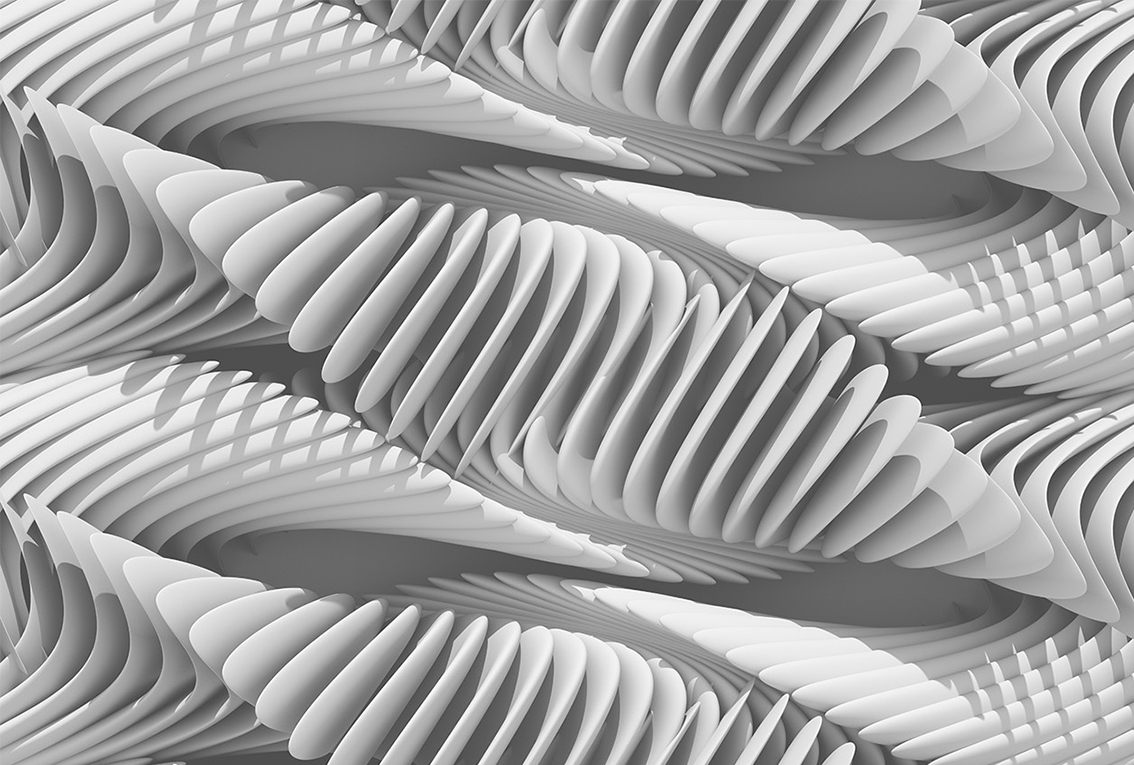 

3D Фотообои бумажные DeCors Белая спираль 400x270 см 4 сегмента (181132)