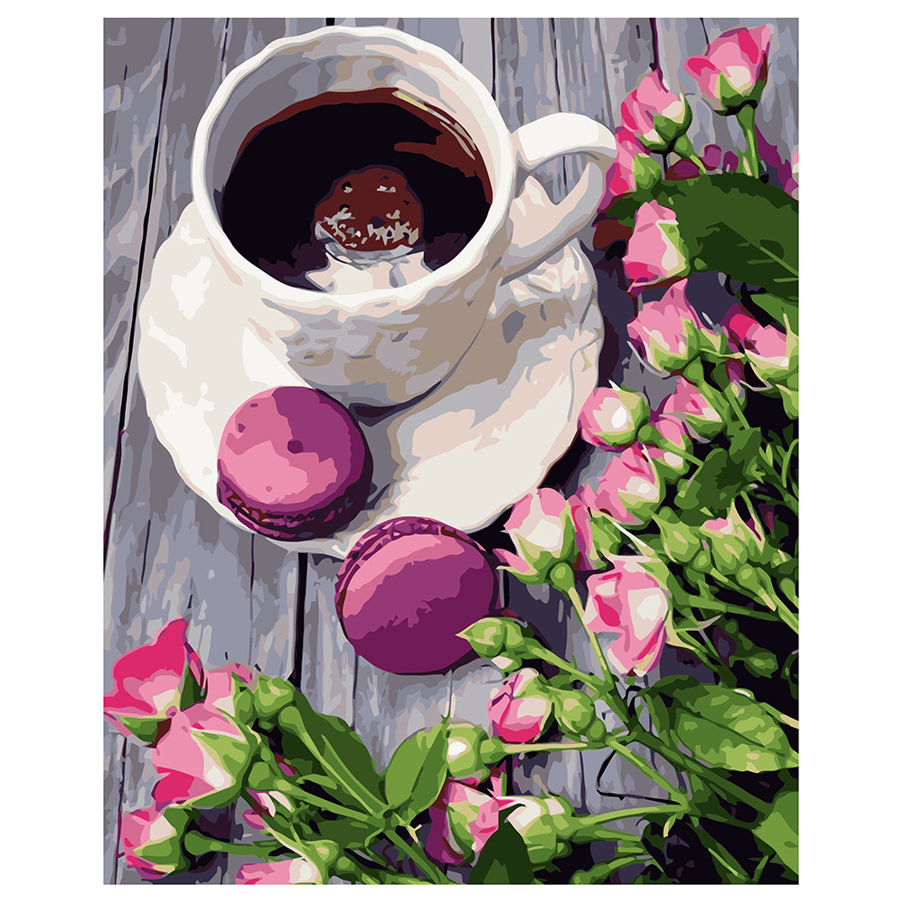 Картины по номерам кофе