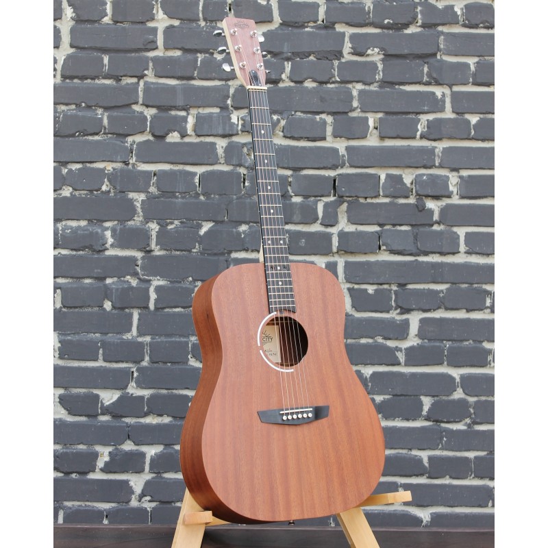 

Акустическая гитара SUN СITY D/as с 6-струнный (Dreadnought, all sapele), цвет-Natural