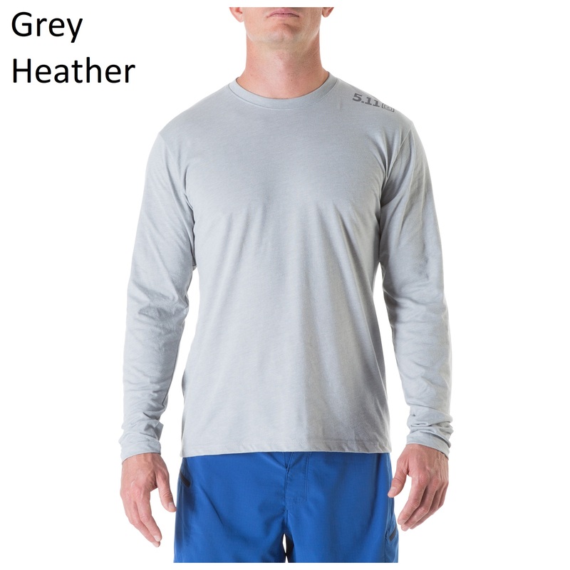 

Футболка с длинным рукавом 5.11 Performance Long Sleeve Tee 42110JM Small, Grey Heather