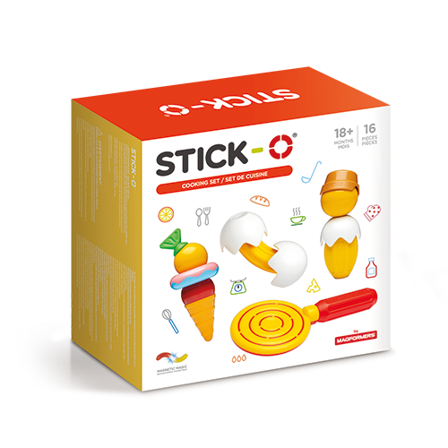 

Магнитный конструктор "Кухня", 16 деталей - Stick-O (20-921327)