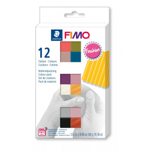 

Набор пластики Fimo Fashion Colours 12х25г