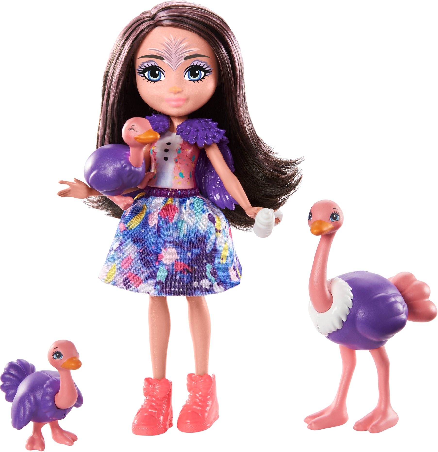 

Игровой набор Enchantimals Семья Страуса Офелии (GTM32)