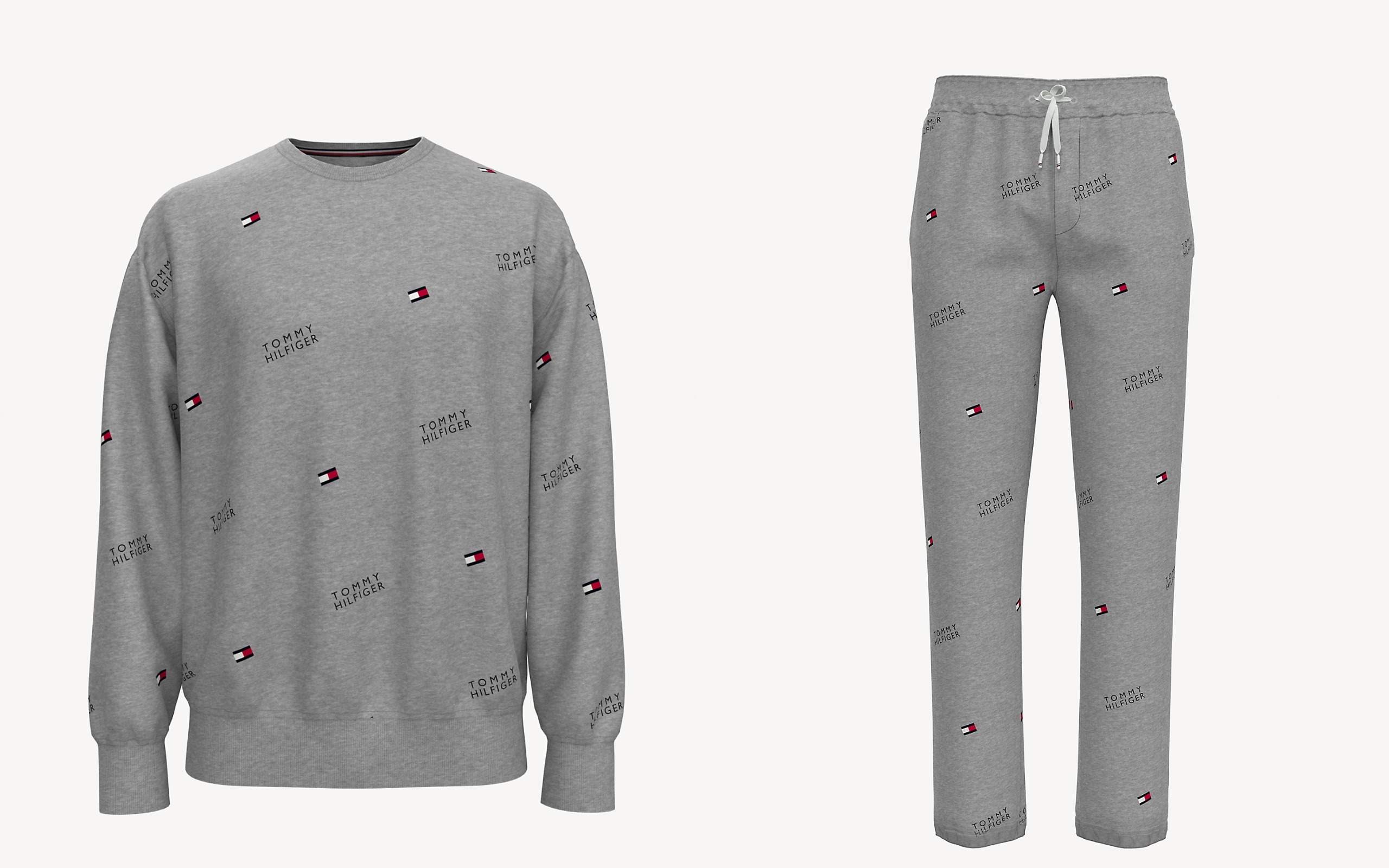 

Спортивный костюм мужской - костюм спортивный Tommy Hilfiger TH1314M M Серый