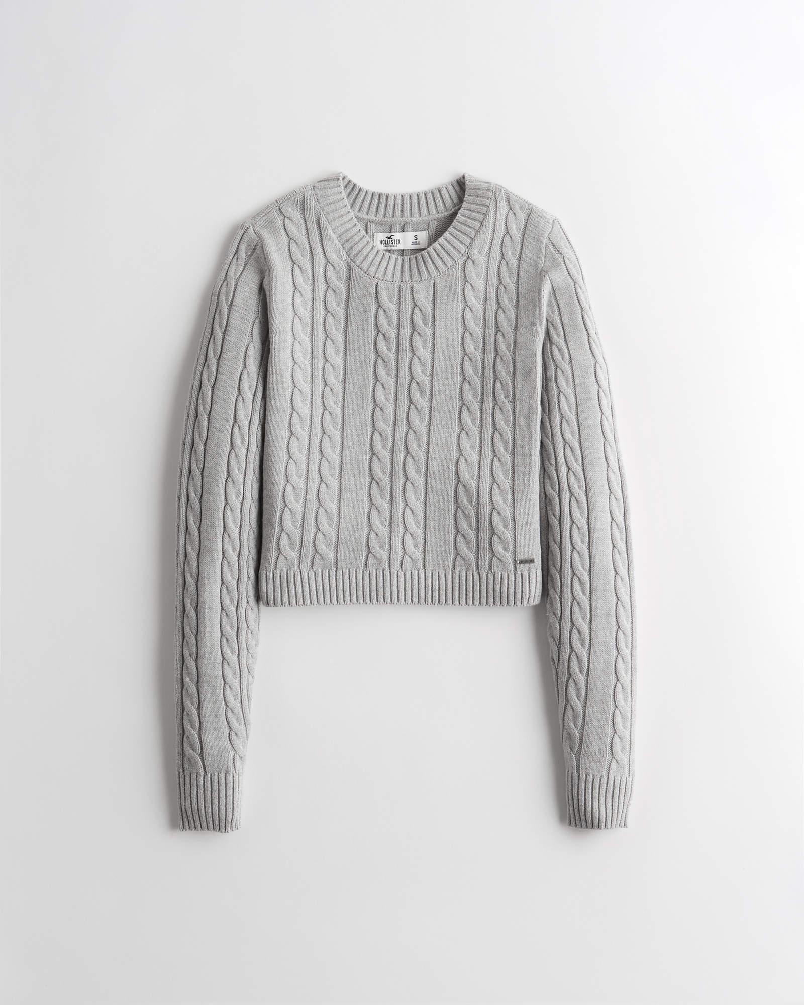 

Свитер женский - свитер Hollister HC8296W XS Серый