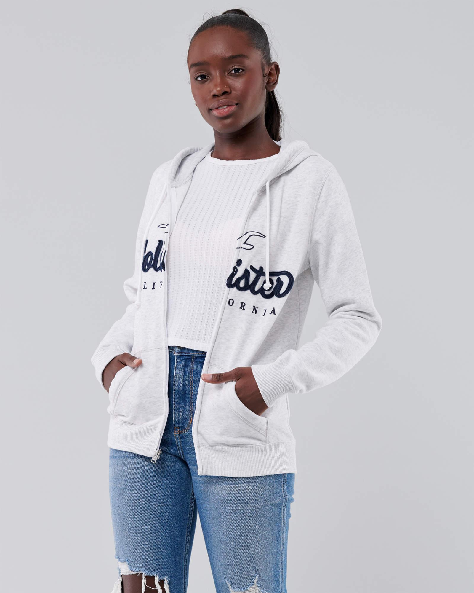

Толстовка женская - толстовка Hollister HC8292W S Серый