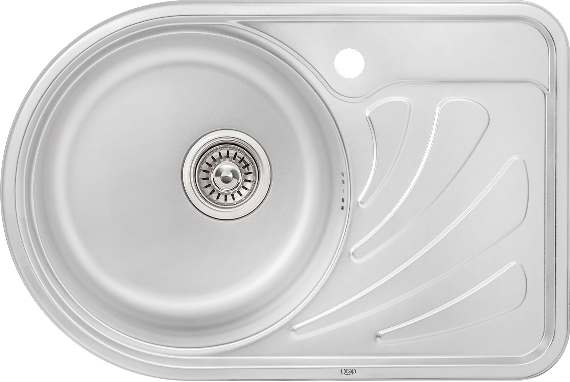 

Кухонная мойка QTAP 6744L Satin 0.8 мм (QT6744LSAT08)