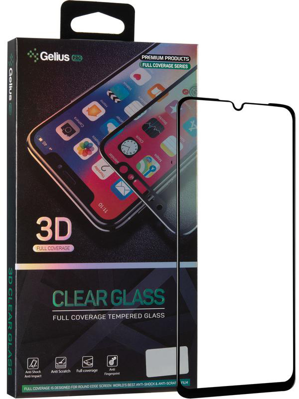 

Защитное стекло Gelius Pro для Realme 5 Black