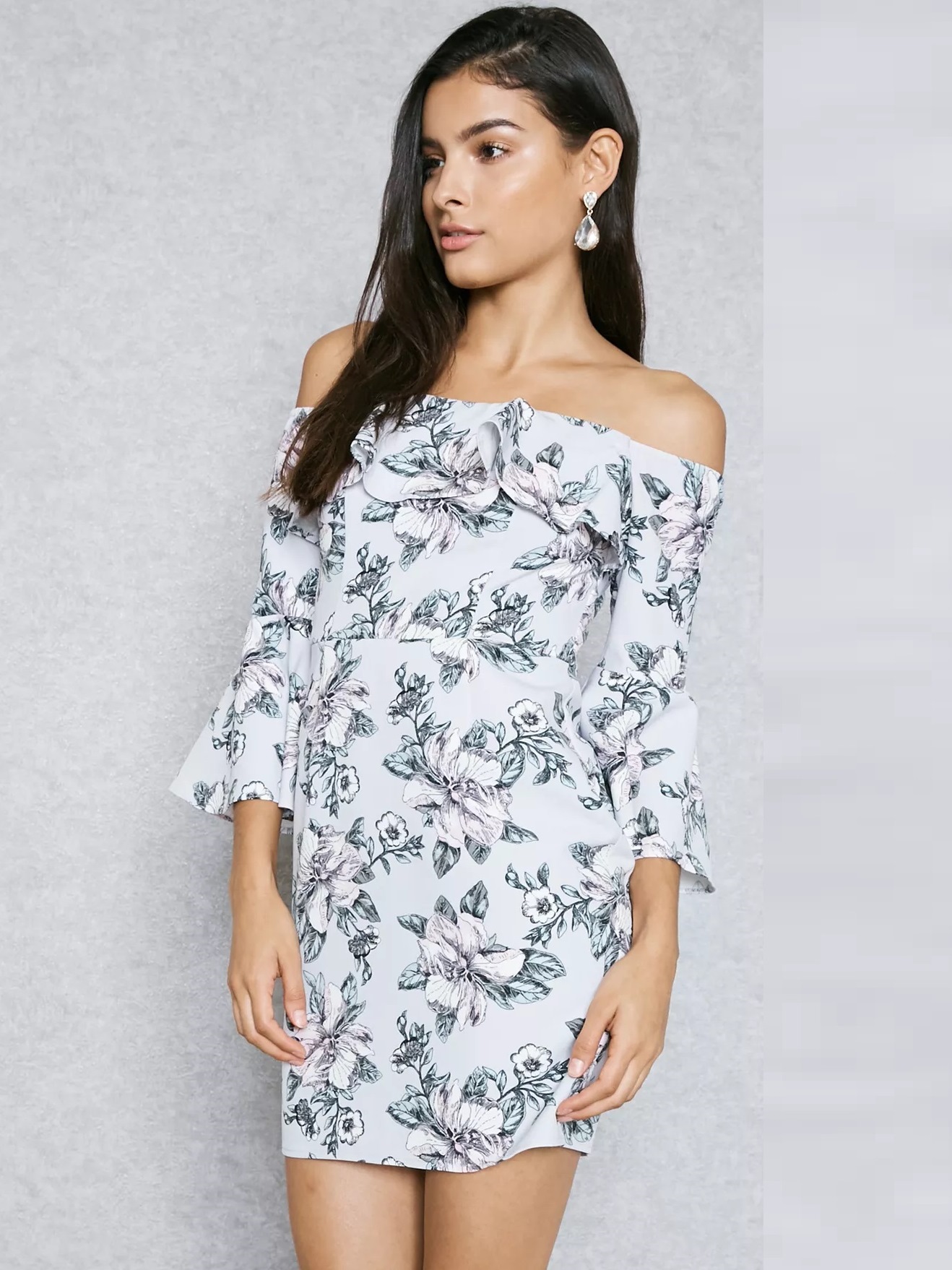 

Платье Miss Selfridge AS010720-6  Цветочный принт, Платье Miss Selfridge AS010720-6 M Цветочный принт