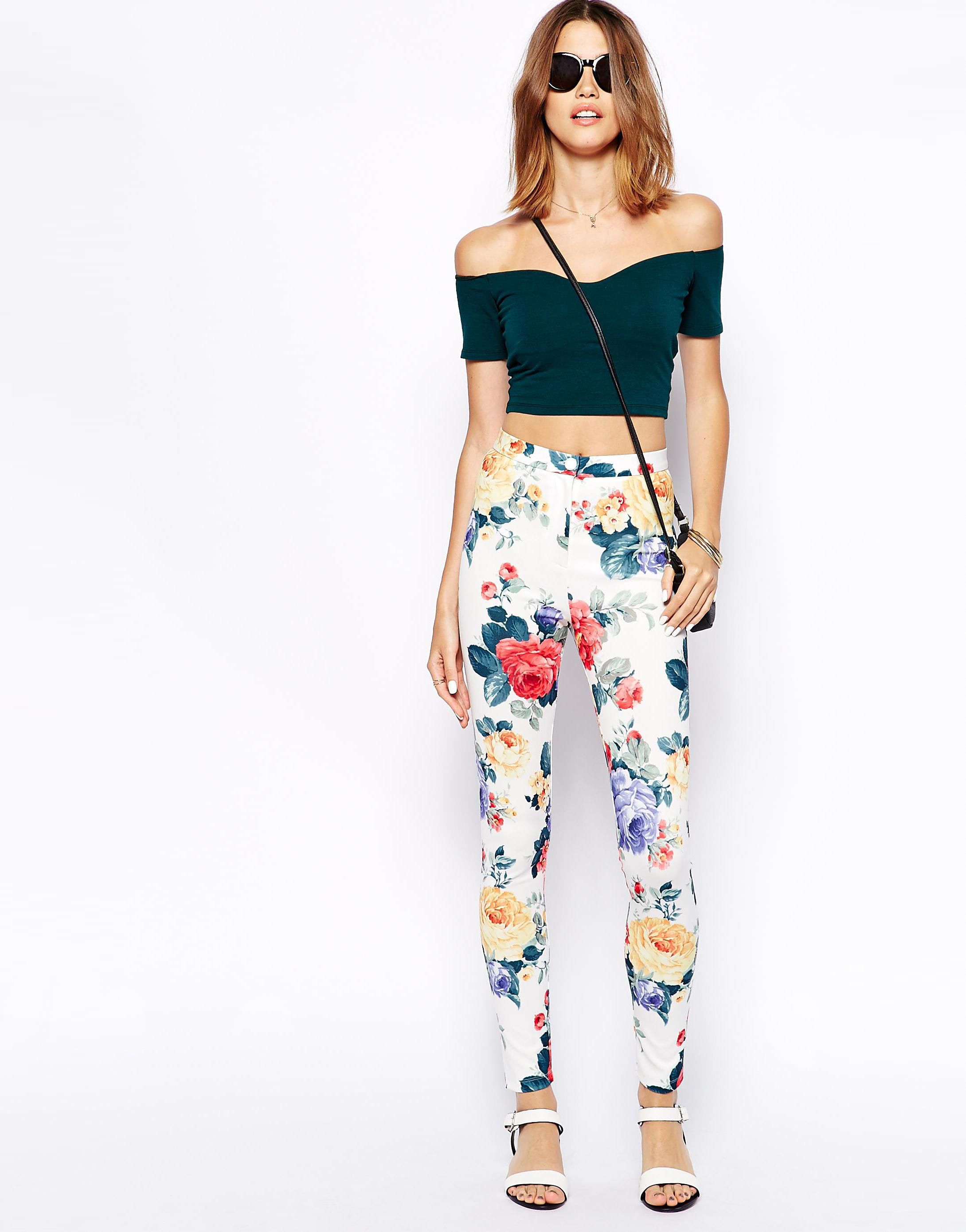 

Брюки с цветочным принтом ASOS AS502217  Цветочный принт, Брюки с цветочным принтом ASOS AS502217 3XL Цветочный принт