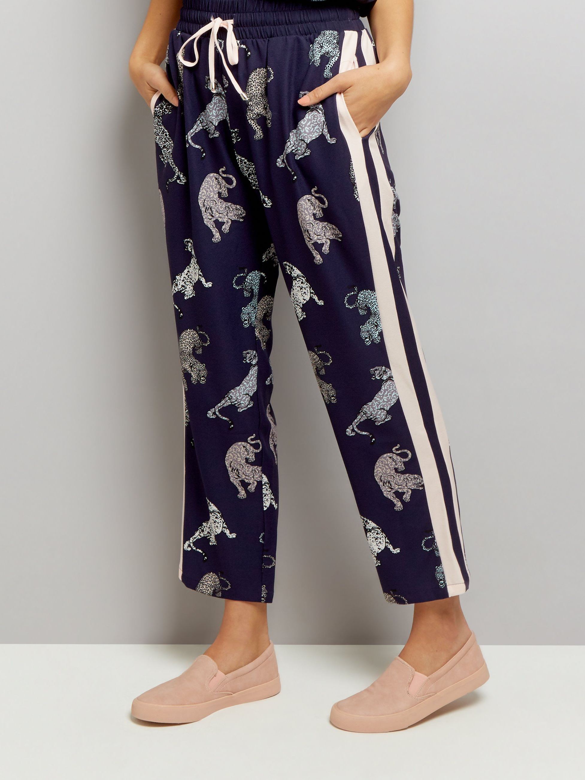 

Брюки с принтом леопарда Anita & Green NA251118-1  Орнамент, Брюки с принтом леопарда Anita & Green NA251118-1 M Орнамент