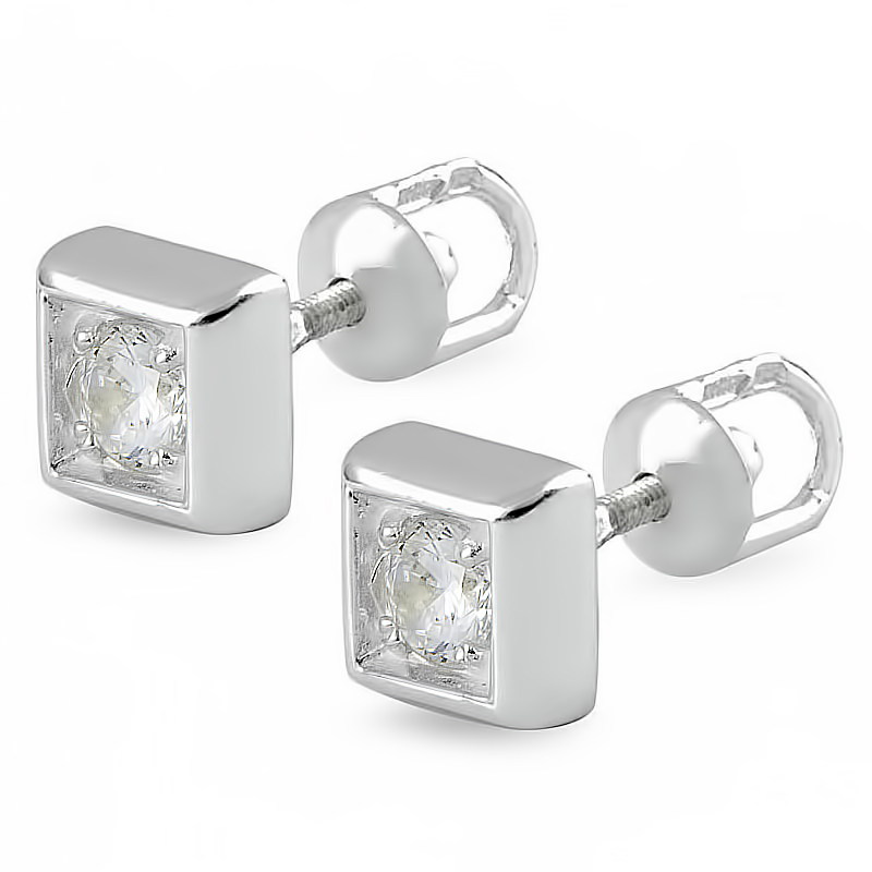 

Серьги пусеты Серебро 925 3.06 г