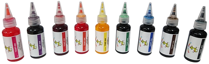 

Набор красок на водной основе Crazy Liberty Temp-Ink 20.CL.005 9 цветов x 30 мл