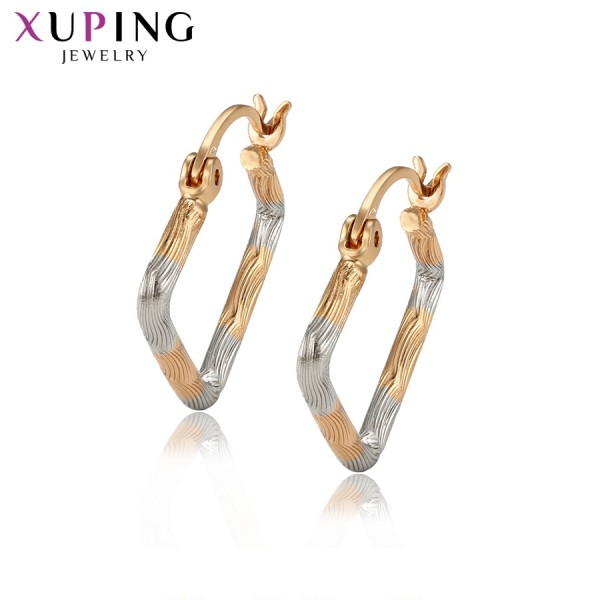 

Серьги Xuping родиум и позолота 8266000