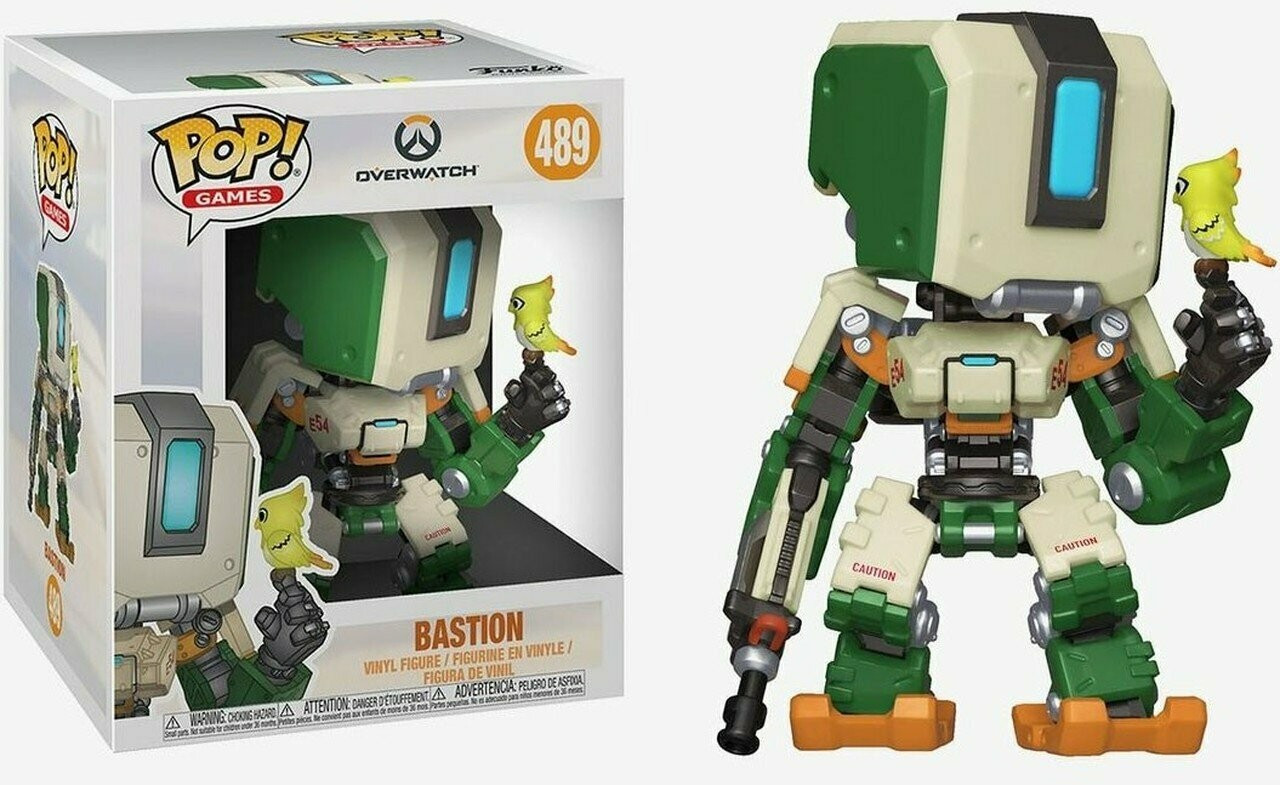 

Фигурка Funko Pop Фанко Поп Овервотч Бастион Overwatch Bastion 15 см O B 489