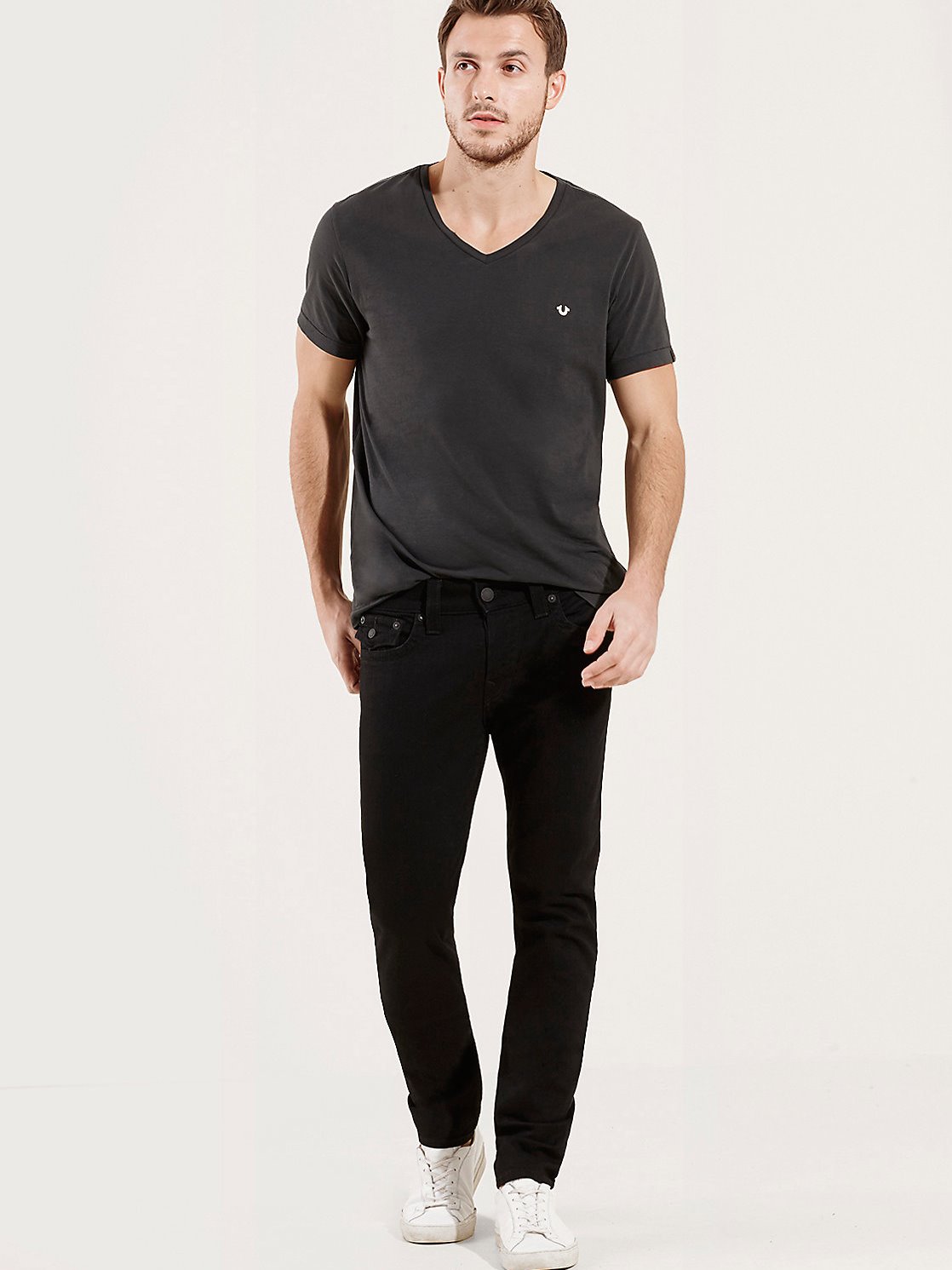 

Джинсы ROCCO SKINNY True Religion TR3001 M Черный