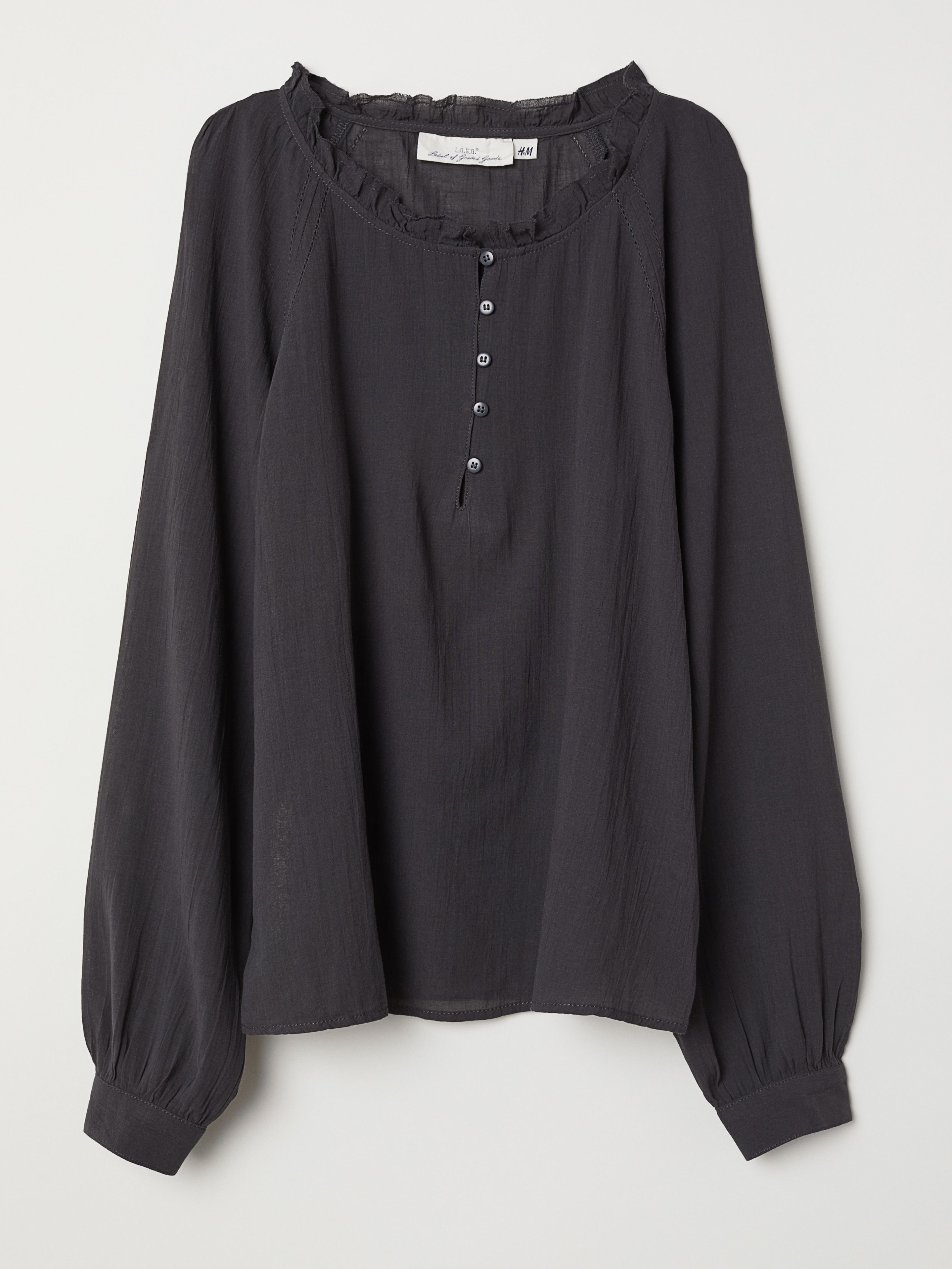 

Блуза H&M 0678992  Черный, Блуза H&M 0678992 2XL Черный