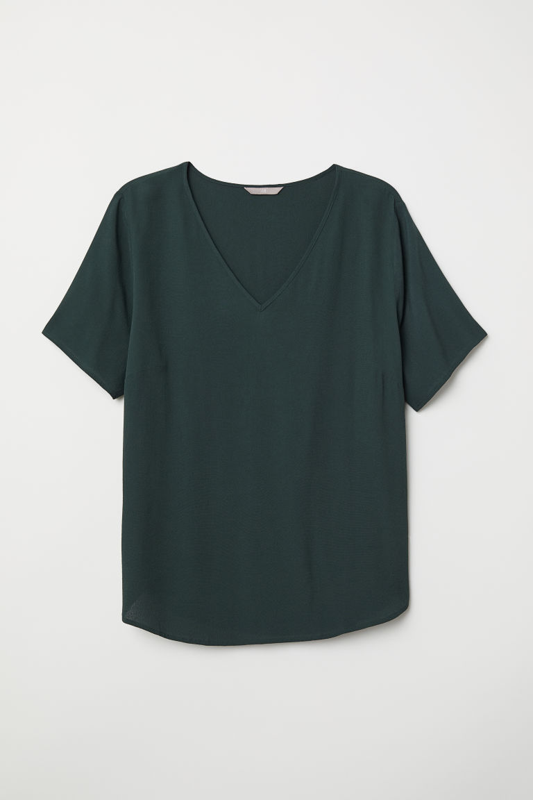 

Блуза H&M 0548932  Зеленый, Блуза H&M 0548932 5XL Зеленый