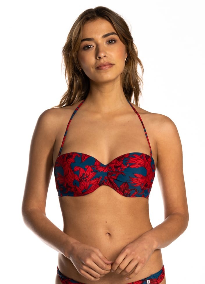 

Уплотненный лиф бандо BeachLife 070120-695  Принт, Уплотненный лиф бандо BeachLife 070120-695 80C Принт