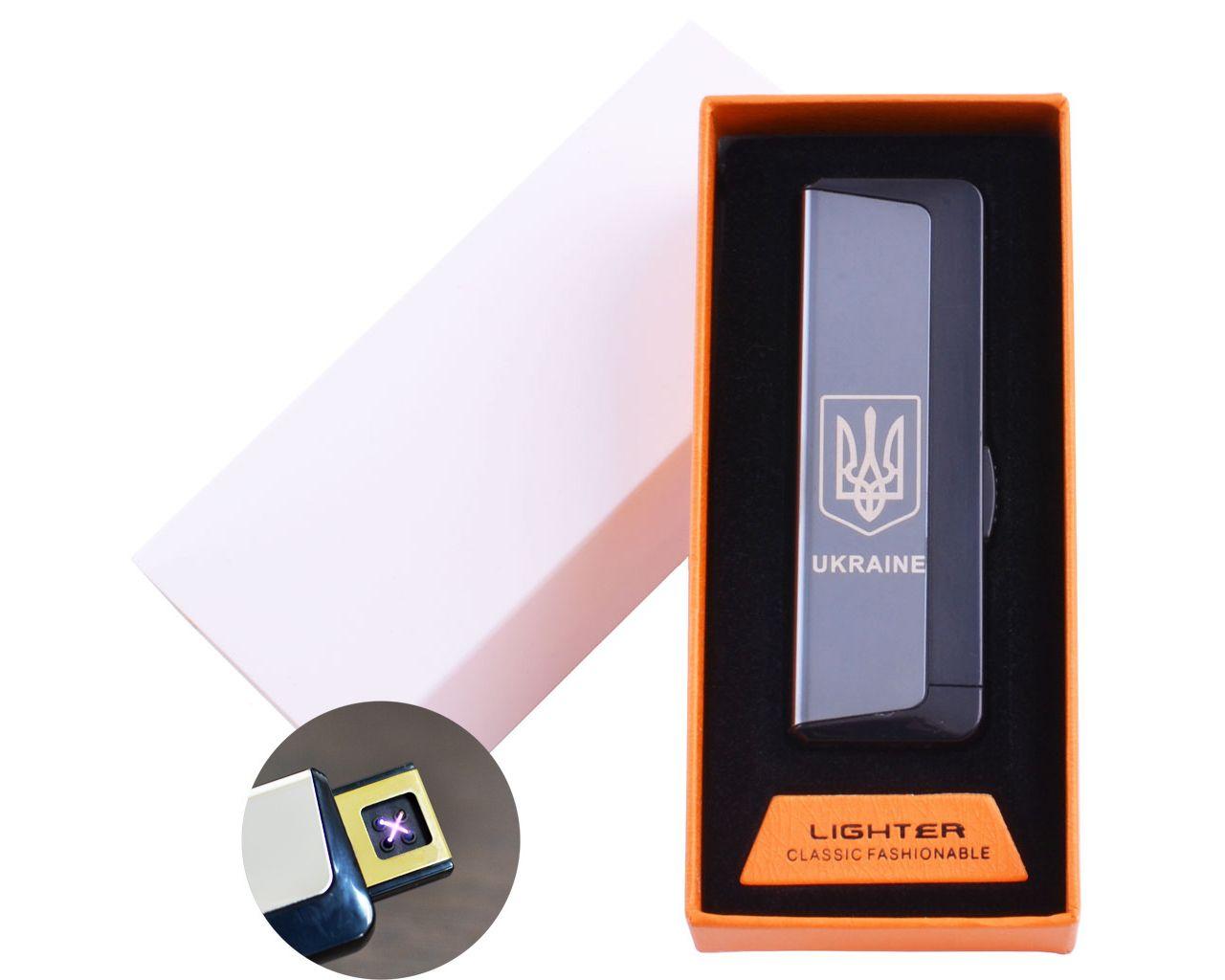 

Зажигалка электроимпульсная USB Ukraine №HL-62