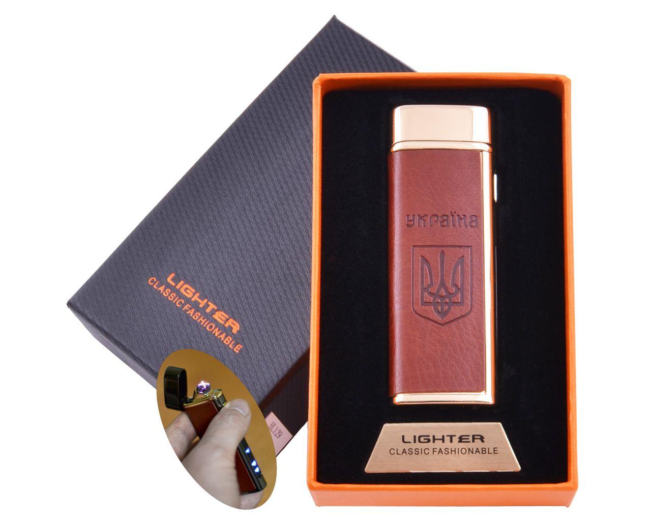 

Зажигалка электроимпульсная USB Украина №HL-129