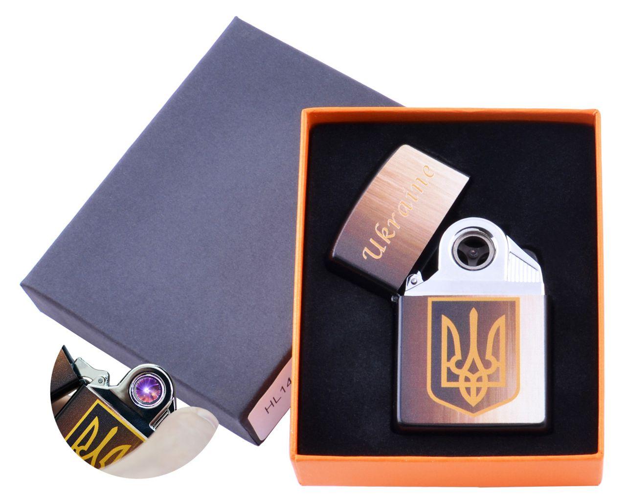 

Зажигалка электроимпульсная USB Ukraine №HL-145-1