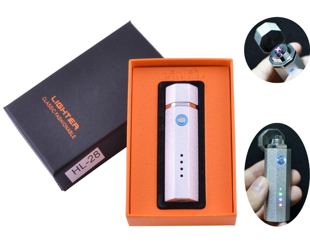 

Зажигалка электроимпульсная USB №HL-28